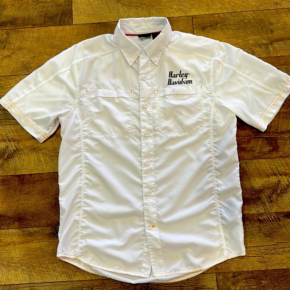 Men’s Harley Davidson Vented Button Up Shirt